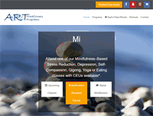 Tablet Screenshot of mindfulnessprograms.com